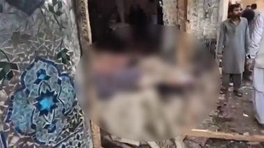 Suicide Bombing in Islamabad: Several Killed As Blast Hits Mosque in Pakistan, Video Surfaces