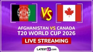 sports-Afghanistan vs Canada Live Streaming Online and Free Telecast, T20 World Cup 2026 Match 39