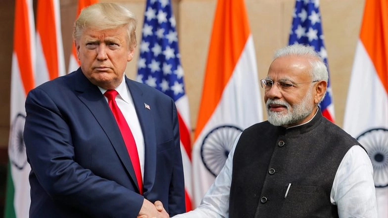US To Drop 25% Tariff Linked to India’s Russian Oil Purchases, Says White House Following Phone Call Between Donald Trump and PM Narendra Modi