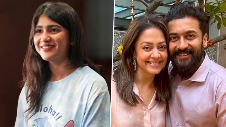 &lsquo;Sarvam Maya&rsquo; Star Riya Shibu Elated After Suriya and Jyothika Praise Her &lsquo;Delulu&rsquo; Performance in the Film, Send Her Gift Hamper (See Pic)