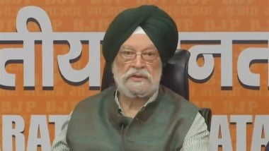 Hardeep Singh Puri Says He ‘Met Epstein 3-4 Times in 8 Years’ As He Rubbishes Rahul Gandhi’s Charge Linking Him to Epstein Files (Watch Video)