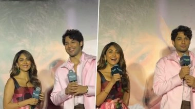 Mrunal Thakur Blushes As Siddhant Chaturvedi Teases Her Over ‘Chennai Connection’ Amid Dhanush Wedding Rumours (Watch Video)