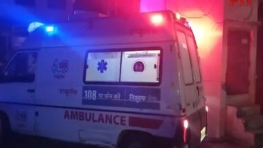Jaipur Road Accident: Car Crashes Into Dumper in Chaksu Near Tigadia, 5 Killed While Travelling From Jabalpur to Ujjain (Watch Videos)