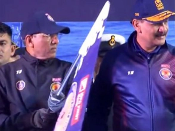 Sports News | Mansukh Mandaviya, Indian Navy Chief Flag off INHM 2026 in Delhi; Saina Nehwal, PR Sreejesh Laud Initiative