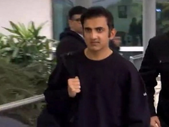 Sports News | Team India Head Coach Gautam Gambhir Returns to Delhi After Men in Blue's 4-1 T20I Series Win over New Zealand