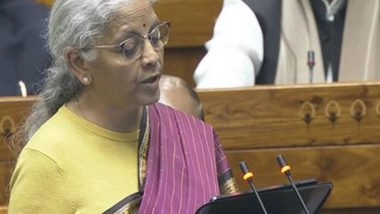 Business News | Budget 2026-27: Sitharaman Proposes Rs 20,000 Crore Outlay for Carbon Capture Technologies