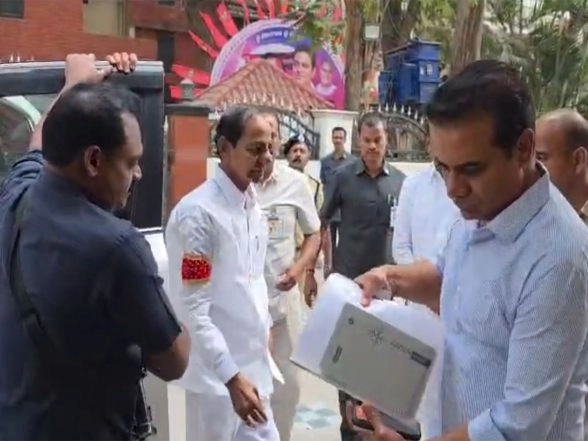 India News | Phone Tapping Case: BRS Chief KCR to Appear Before SIT Amidst Statewide Protests