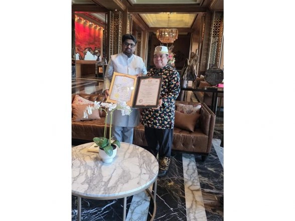 World News |  Indonesia's Kutai Mulawarman Royal Institution Confers Prestigious Honorary Title on Dr. Bhargav Mallappa