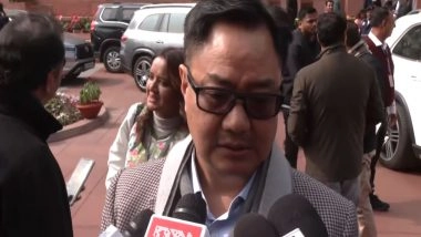 India News | Opposition Playing Politics: Kiren Rijiju Hails Union Budget as People-centric