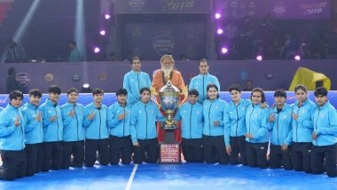 Sports News | Haryana Women's Team Felicitated at the Kabaddi Champions League