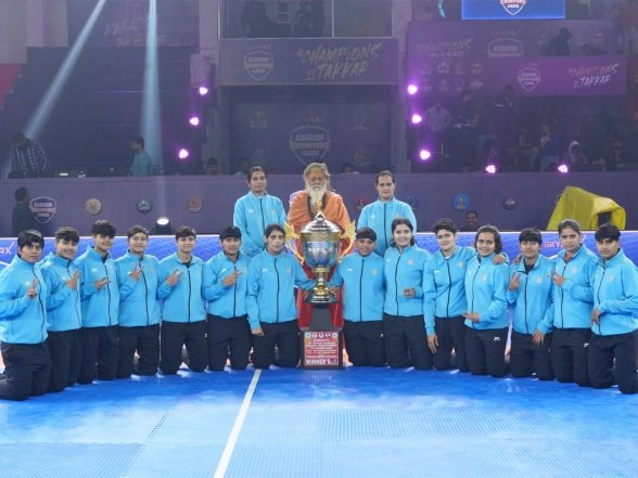Sports News | Haryana Women's Team Felicitated at the Kabaddi Champions League