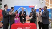 Business News | Air India Resumes Direct Shanghai-New Delhi Flights After Nearly Six Years