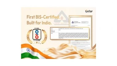 Business News | Gstar's Solar Module Series First to Achieve India's New BIS Certification