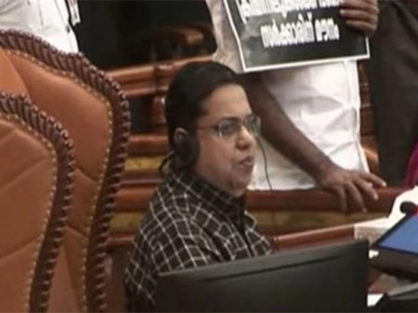 India News | Opposition Protests in Kerala Assembly over Rejected Adjournment Motion