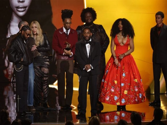 Entertainment News | Grammy 2026: Kendrick Lamar, SZA Win Record of The Year Defeating Lady Gaga, Bruno Mars