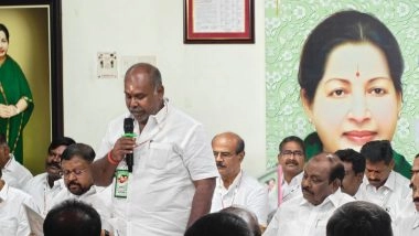 India News | AIADMK Amma Peravai Wing Resolves to Celebrate Former CM Jayalalithaa's Birth Anniversary