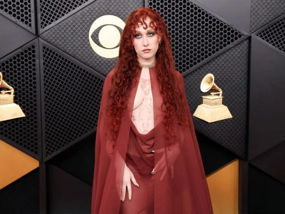 Entertainment News | Chappell Roan Stuns at 2026 Grammys in Sheer Mugler Gown