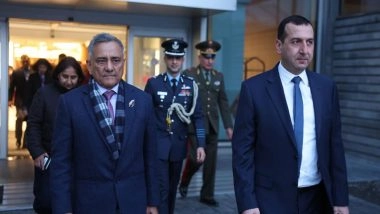 World News | CDS Gen Anil Chauhan Leads Defence Delegation to Armenia to Boost Defence Ties