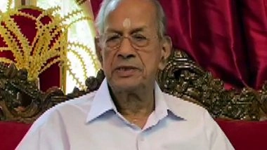 India News | Despite No Mention in Union Budget,  'Metroman' Sreedharan Opens Office for Kerala High-speed Rail Line