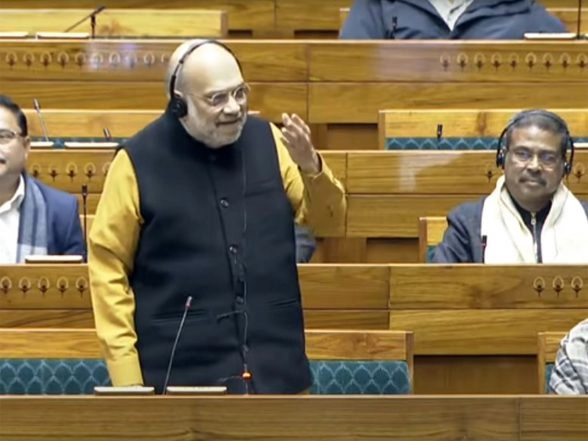 India News | HM Amit Shah Shuts Congress MP After Criticism over Tejasvi Surya's Remarks in Lok Sabha