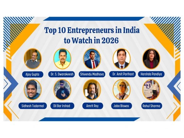 Business News | Top 10 Entrepreneurs in India to Watch in 2026