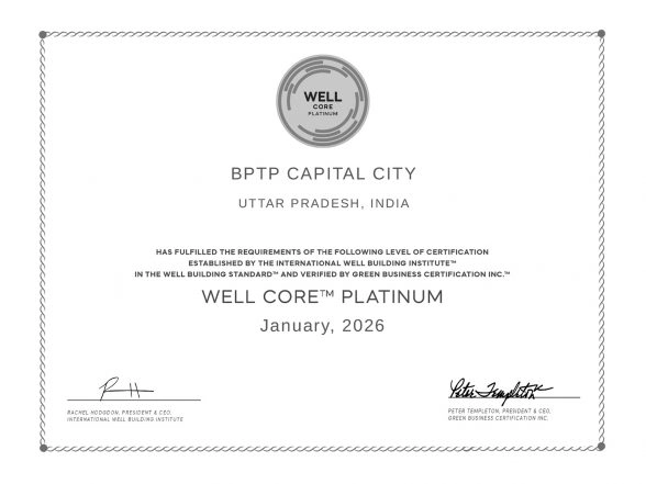Business News | BPTP Capital City Achieves WELL Core Platinum Certification, Reinforcing Leadership in Wellness-Led Workspaces