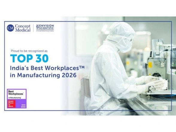 Business News | Concept Medical Group Recognized Among India's Top 30 Mid-Size Best Workplaces in Manufacturing 2026