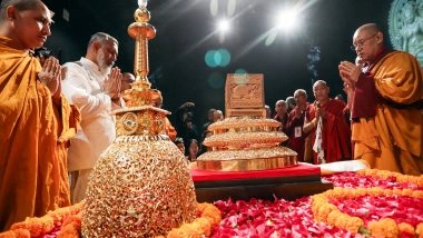 World News | Lord Buddha's Relics to Be Taken to Sri Lanka for an International Exposition