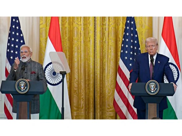 World News | President Trump Claims Trade Deal with India, Says Reciprocal Tariff Down to 18 Per Cent