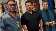 Entertainment News | Salman Khan Joins Jackie Shroff's Intimate Birthday Celebrations with Subhash Ghai, Close Friends
