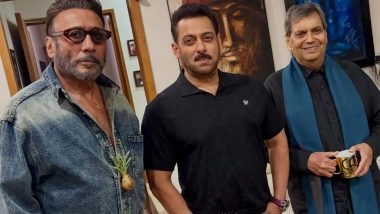 Entertainment News | Salman Khan Joins Jackie Shroff's Intimate Birthday Celebrations with Subhash Ghai, Close Friends