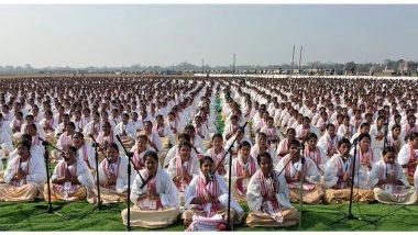 India News | Assam: Sivasagar Makes History: 15,555 Women Set World Record with Dihanam at Jerenga Pathar