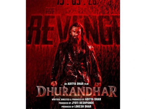 Entertainment News | 'Dhurandhar: The Revenge' Poster Out, Ranveer Singh Returns in Fierce New Avatar