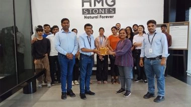 Business News | HMG Stones Secures ISO 9001: 2015 and 5S Gold Grade Certifications, Becoming India's First Natural Stone Company to Achieve Both
