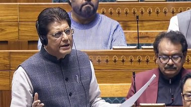 India News | Union Minister Piyush Goyal to Address Parliament on India-US Trade Deal