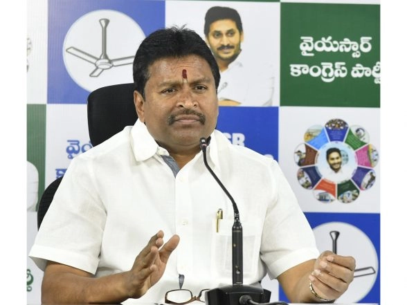 India News | AP: Former Minister Vellampalli Rao Demands Action Against CM Naidu for Allegedly Hurting Sentiments in Tirumala Laddu Issue