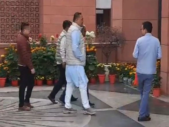 India News | BJP MLAs from Manipur Arrive at Party Headquarters in Delhi for Legislative Party Meeting