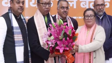 India News |  BJP Elects Yumnam Khemchand Singh as Manipur Legislature Party Leader