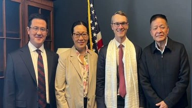 World News | Sikyong Penpa Tsering Meets US Lawmakers at Capitol Hill to Discuss Dalai Lama's Succession