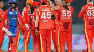 Sports News | WPL 2026: Beth Mooney's Unbeaten 61 Helps Gujarat Giants Set 169-run Target for Delhi Capitals in Eliminator