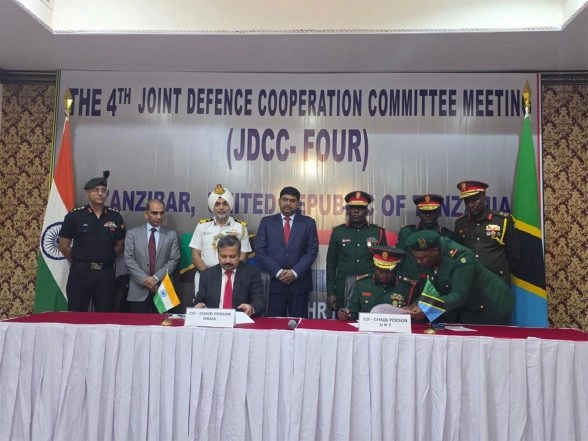 World News | India-Tanzania Hold 4th Joint Defence Cooperation Committee Meeting