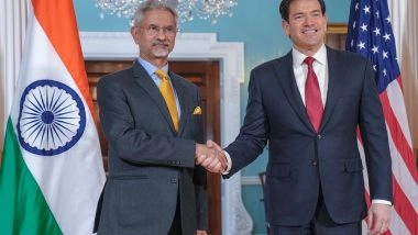 World News | EAM Jaishankar, US State Secy Rubio Commit to Strengthening Ties Via Quad, Welcome Trade Deal