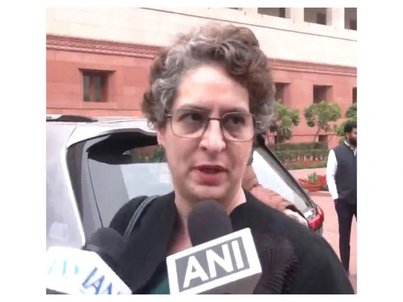 India News | "Every Member Should Have Right to Speak:" Priyanka Gandhi on Suspension of Eight MPs from Lok Sabha