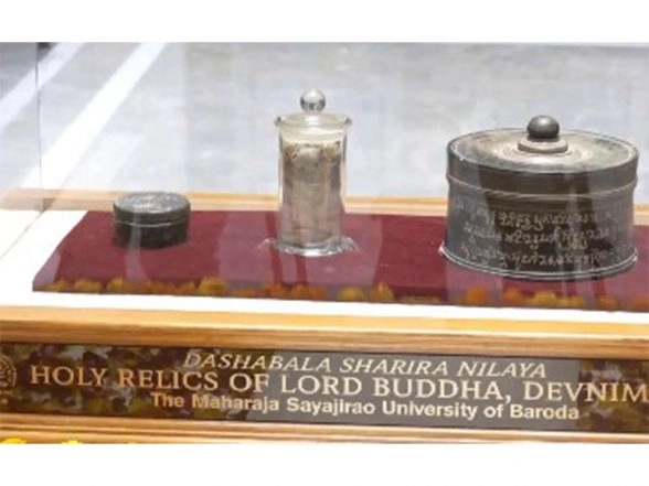 India News | Devnimori Buddha Relics Depart from Delhi for First-ever International Exposition in Sri Lanka