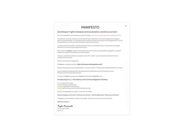 Business News | Yellow.ai Launches Nexus, the Industry's First Universal Agentic Interface