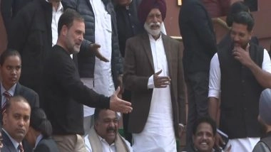 India News | Rahul Gandhi-Ravneet Bittu Spar Outside Parliament, Exchange 