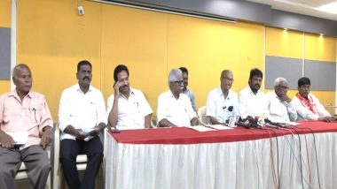 India News | Left Parties Protest over Deteriorating Law and Order in Andhra Pradesh