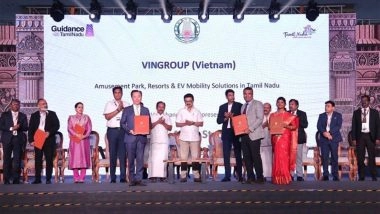 Business News | Vingroup Signs Mou With Tamil Nadu, Strengthening Its Multi-Sector Ecosystem in India
