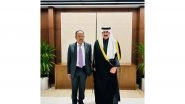 World News | NSA Doval Meets Saudi Counterpart Al-Aiban; Discusses Bilateral Cooperation