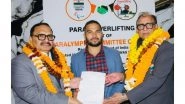 Business News | India Para Powerlifting Strengthens Athlete Development with Yogesh Shelly's Appointment, Office Launched by JP Singh and SP Sangwan